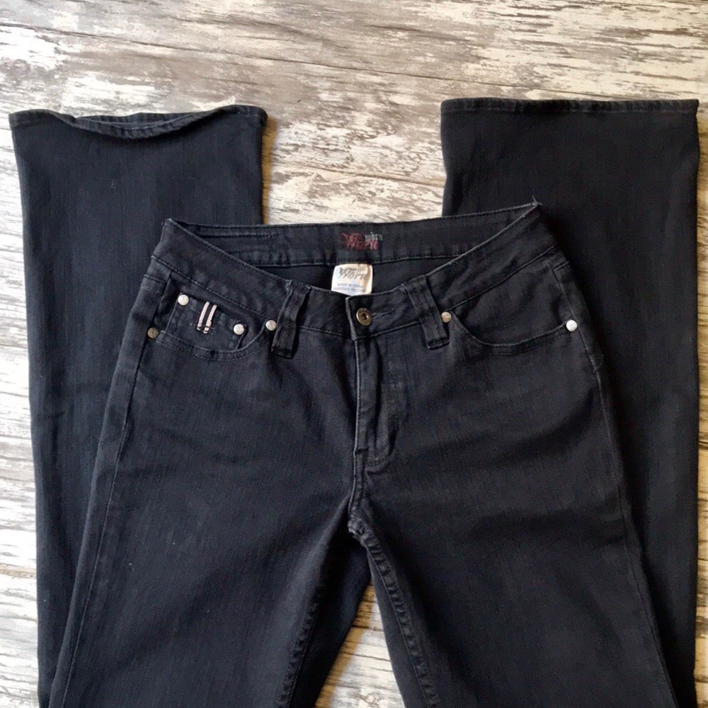 Worn Worn Black Jeans